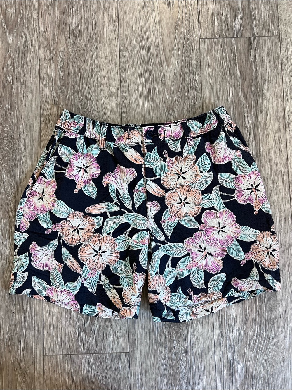 Chubbies Tropical Shorts Size Large Seersucker